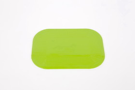 Dycem 50-1590LIM Dycem non-slip rectangular pad, 7-1/4"x10", lime