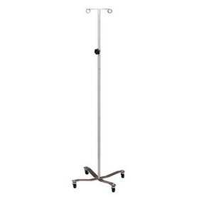 Clinton 50-1969 Clinton, Economy IV Pole, Welded 2-Hook Top, Stainless Steel
