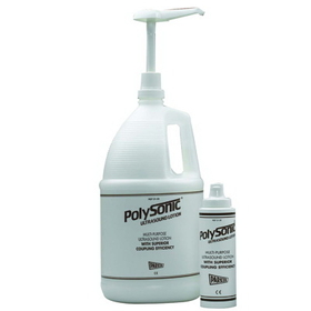 Polysonic ultrasound lotion, 1 gallon jug w/8.5 oz refillable dispenser bottle