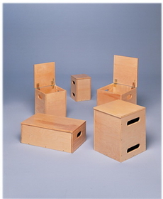 Baseline 55-1015 Lifting Box For Work Hardening And Fce - 4-Piece Set - 2 Ea. 14X14X17, 1 Ea. 8X8X12, 1 Ea. 10X10X14 Inch