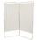 65-0120G King Size 2-Panel Privacy Screen - Green 6 Mil Vinyl, 59" W X 68" H Extended, 31" W X 68" H X1.5" D Folded, Price/Each