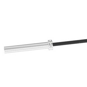 Power Systems 66-0411 Women's Hybrid Weight Lifting Bar - 15kg (33.1 lbs) - White Band