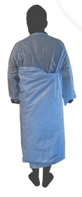 FEI 69-0556 Level 3 Hospital Gown, Blue, Case of 50