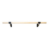 FEI Single Bar Wall Mount Ballet Barre System (Wood)