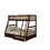 ACME Jason Twin/Full Bunk Bed, Espresso 02020W