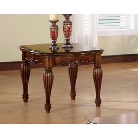 Acme Dreena End Table in Cherry 10291