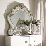 ACME Ragenardus Mirror in Antique White 27014