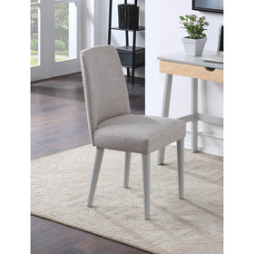 Taylor Chair with Gray Legs and Gray Fabric 28991-GYG