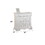 ACME Estrella Nightstand in White 30243