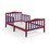 Twain Toddler Bed Red/Blue 30710-RED
