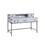 ACME Orchest Desk, Gray 36142