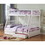 ACME Jason Bunk Bed (Twin/Full) in White 37040