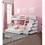 ACME Jason Bunk Bed (Twin/Full) in White 37105