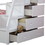 ACME Jason Bunk Bed (Twin/Full) in White 37105