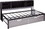 ACME Renell Daybed Bed & Trundle in Black & Silver 37225T
