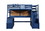 ACME Jason II Storage Twin Loft Bed (1Set/4CTN), Navy Blue 37455