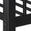 ACME Limbra Bunk Bed (Twin XL/Queen) in Sandy Black 38000