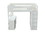 ACME Nerice Loft Bed in White & Gray 38050