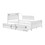 ACME Cargo Daybed & Trundle (Twin Size), White (1Set/1CTN) 39880