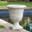 Moroccan Urn, Antique White 52168-00WHI