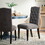 Harriet Kd Tufted Dining 52322-00DGRY