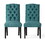 HARRIET KD TUFTED DINING CHAIRS MP2 (set of 2) 52322-00FGRN