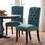 HARRIET KD TUFTED DINING CHAIRS MP2 (set of 2) 52322-00FGRN