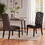 HARRIET KD TUFTED DINING CHAIRS MP2 (set of 2) 52322-00PU