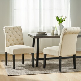 Broxton Tuft Dining Rolltop Kd (Set of 2) 52454-00