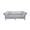 ACME Dixie Sofa in Metallic Silver 52780