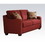 ACME Cleavon II Chair in Red Linen 53562