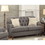 ACME Alianza Loveseat w/2 Pillows in Dark Gray Fabric 53691