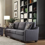 ACME Cleavon II Sofa w/2 Pillows in Gray Linen 53790