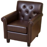 Veronica Kd Tufted Club Chair 54258-00PU