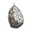 Marlin Hanging Egg Chair-Basket 54672-00BSKGRY