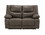 ACME Harumi Loveseat (Power Motion), Gray Leather-Aire 54896