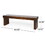 Solid Wood Bench 55145-00MAH