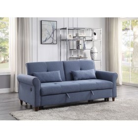 ACME Nichelle Sleeper Sofa, Blue Fabric 55565