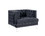 ACME Ansario Chair, Charcoal Velvet 56462