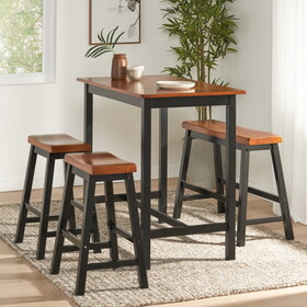 Pomeroy S/4 Caf&#201; Table/Bench Set