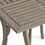 Hermosa 31.5" Square Wood Table 57234-00GRY