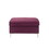 ACME Jaszira Ottoman, Burgundy Velvet 57335