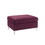 ACME Jaszira Ottoman, Burgundy Velvet 57335