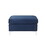 ACME Jaszira Ottoman, Blue Velvet 57345