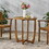 Hermosa 27.5" Circular Wood Table 57522-00