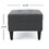 Ottoman, Dark Gray 57649-00DGY