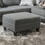 Ottoman, Dark Gray 57649-00DGY