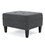 Ottoman, Dark Gray 57649-00DGY