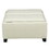 Mansfield Ottoman, Ivory 57736-00IVY