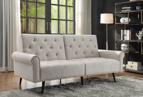 ACME Eiroa Adjustable Sofa, Beige Fabric 58250